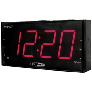 CALIBER, CALIBER HCG007 - Radiowecker (FM, Schwarz), 