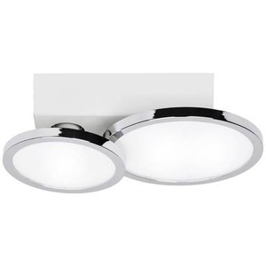 Megaman, Megaman LED-Deckenleuchte Aqua zweiflammig mit CCT, LightMe LM85654 LED-Deckenleuchte LED GU10 16 W Chrom