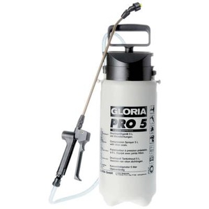 Gloria Haus und Garten, Gloria Haus und Garten 000081.0725 Pro 5 Drucksprüher 5 l, Gloria Spezial-Drucksprühgerät Pro 5 Ölfest, 5 l
