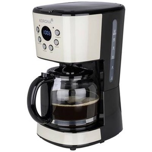Korona, Kaffeeautomat Korona Creme, Korona KORONA Kaffeemaschine Creme Fassungsvermögen Tassen=12 Display, Timerfunktion
