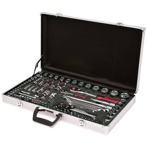 KS Tools, 1/4'' + 1/2'' CHROMEplus Steckschlüssel-Satz, 