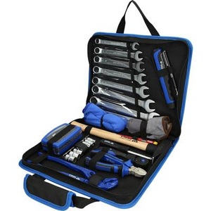 BRILLIANT TOOLS, BRILLIANT TOOLS Werkzeugsatz in Ledertasche 64-tlg. Stahl, 