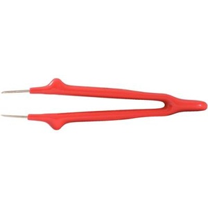 KS Tools, Pinzette mit Schutzisolierung, 