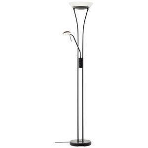 Brilliant, Brilliant Finn LED-Deckenfluter mit Leselampe LED 21 W Schwarz, Brilliant Finn LED-Deckenfluter mit Leselampe LED 21 W Schwarz