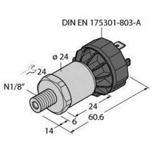 Turck, Turck Drucktransmitter 1 St. PT15PSIG-1014-U1-DA91/X, Turck Drucktransmitter 1 St. PT15PSIG-1014-U1-DA91/X