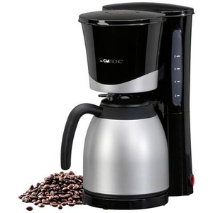 Clatronic, Clatronic KA 3327 schwarz Kaffeemaschine Fassungsvermögen Tassen=10