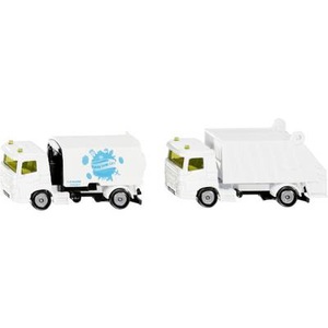 undefined, SIKU Kommunal Set Kehrmaschine und Müllw, SIKU - Kommunalset Kehrmaschine und Müllwagen