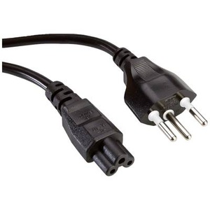 VALUE, Value 19.99.2097 - Netzkabel (Schwarz), ProLine, Stromkabel / Netzteil, VALUE Netzkabel T12/C5, 3pol (1.0 m), Produkte & Wohnen