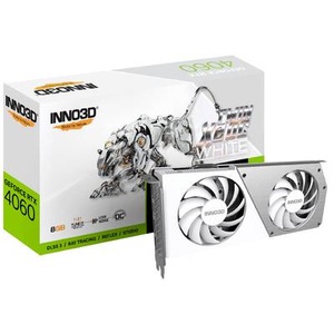 Inno 3D, Inno 3D Grafikkarte Nvidia GeForce RTX 4060 Twin X2 8 GB GDDR6-SDRAM PCIe x16 DisplayPort, HDMI® Übertaktet /, Inno 3D Grafikkarte Nvidia GeForce RTX 4060 Twin X2 8 GB GDDR6-SDRAM PCIe x16 DisplayPort, HDMI® Übertaktet /