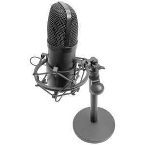 Digitus, Digitus DA-20300 Sprach-Mikrofon Kabelgebunden, USB inkl Spinne, inkl. Kabel, inkl. Stativ, Standfuß, USB Kondensator Mikrofon, Studio