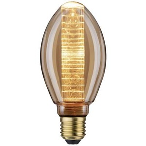Paulmann, Paulmann LED-Vintage B75 Ringmuster E27 3,6W 818, Paulmann 28828 LED E27 3.6 W Gold (Ø x H) 75 mm x 162 mm 1 St.