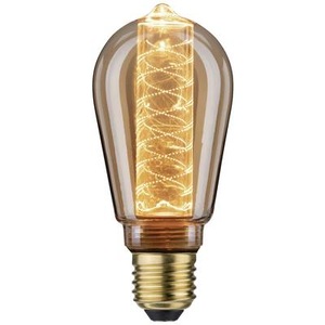 Paulmann, Paulmann LED-Vintage ST64 Spiral E27 3,6W 818 dim, Paulmann 28829 LED E27 3.6 W Gold (Ø x H) 64 mm x 142 mm 1 St.