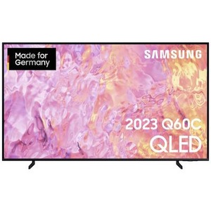 Samsung, Samsung QLED 4K Q60C QLED-TV 163 cm 65 Zoll EEK E (A - G) WLAN, UHD, Smart TV, QLED, CI+, DVB-C, DVB-S2, DVB-T2 HD, Samsung Q60C 65 Zoll QLED Smart TV 65Q60C (2023)