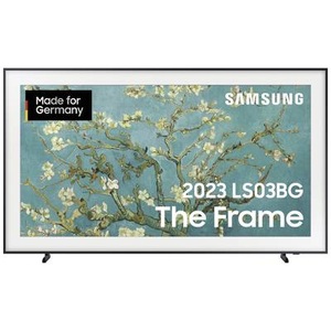 Samsung, Samsung QLED 4K The Frame LS03BG QLED-TV 189 cm 75 Zoll EEK G (A - G) CI+, DVB-C, DVB-S2, DVB-T2 HD, QLED, Smart TV,, Samsung The Frame LS03BG 75 Zoll Smart TV 75LS03BG 2023