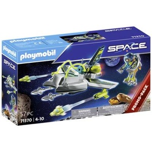 PLAYMOBIL, Playmobil® Space Hightech Space-Drohne 71370, Playmobil® Konstruktions-Spielset »Hightech Space-Drohne (71370), Space«, (57 St.)