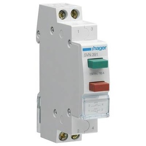 Hager, Druckschalter Hager SVN391, Druckschalter Hager SVN391