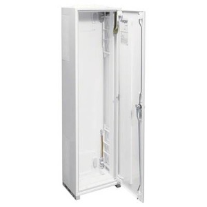 Hager, Hager FP11TW2 Schrank 300 x 1700 x 205 Stahl Reinweiß (RAL 9010) 1 St., Hager Schrank 300 x 1700 x 205 Stahl Reinweiß (RAL 9010) 1 St.