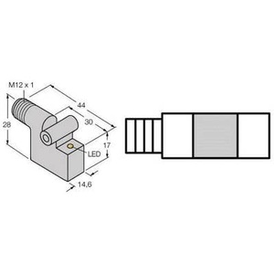 Turck, Turck Magnetfeldsensor BIM-IKT-AD4X-H1141, 