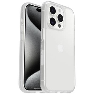 OTTERBOX, OtterBox React iPhone 15 Pro Transparent Smartphone Hülle, Otterbox React Backcover Apple iPhone 15 Pro Transparent Induktives Laden
