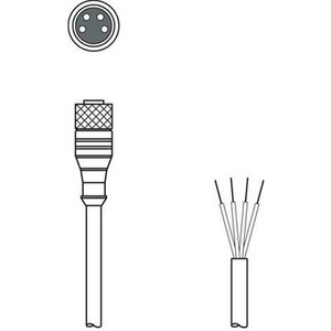 Leuze Electronic, Leuze Electronic 50106153 Anschlussleitung 1 St., 