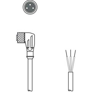 Leuze Electronic, Leuze Electronic 50130889 Anschlussleitung 1 St., 