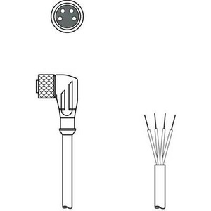 Leuze Electronic, Leuze Electronic 50130870 Anschlussleitung 1 St., 