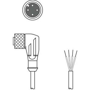 Leuze Electronic, Leuze Electronic 50130690 Anschlussleitung 1 St., 