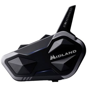 Midland, Midland C1529 BTR1 Advanced Bluetooth Kommunikation Motorrad-Funkset Passend für (Helmtyp) Integralhelm, Jethelm,, MIDLAND, Motorradfunk, BT-Headset BTR1 Advanced single, alle Helmtypen, AUTO & BIKE, C1529 8011869205101