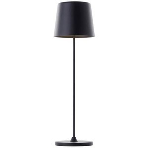 Brilliant, LED-Akku-Tischlampe Kaami, dimmbar schwarz matt, Brilliant G90939/76 Kaami LED-Tischlampe 2 W Schwarz