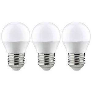 Paulmann, Paulmann LED-Tropfen E27 3,5W 2.700K opal 3er-Pack, Paulmann 28578 LED EEK G (A - G) E27 3.5 W Warmweiß (Ø x H) 45 mm x 82 mm 3 St.