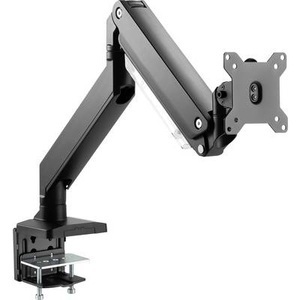 Digitus, Universal Single Monitorhalter, Monitorhalterung, Digitus DA-90426 1fach Monitorhalterung 5,1 cm (2) - 304,8 cm (120) Schwarz Ausziehbar, Drehbar, Höhenverstellbar,