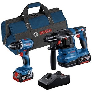Bosch Professional 0615A50038 Akkugeräte, Handwerker, Heimwerker, Profi, Sanitär Werkzeugset