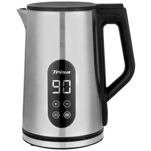TRISA, Trisa Digital Boil Wasserkocher schnurlos Edelstahl, Trisa Digital Boil Wasserkocher Edelstahl Fassungsvermögen: 1.7 l