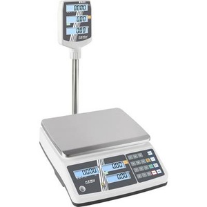 Kern, Kern RPB 3K3DHM Preisrechnende Waage Wägebereich (max.) 3 kg Ablesbarkeit 0.5 g, 1 g
