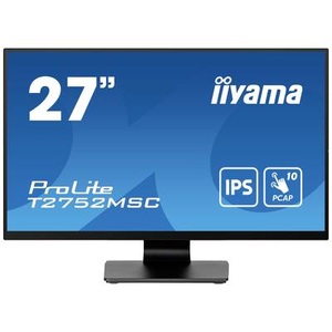 Iiyama, Iiyama ProLite T2752MSC-B1 Touchscreen-Monitor EEK: E (A - G) 68.6 cm (27 Zoll) 1920 x 1080 Pixel 16:9 5 ms HDMI®,, Iiyama ProLite T2752MSC-B1 Touchscreen-Monitor EEK: E (A - G) 68.6 cm (27 Zoll) 1920 x 1080 Pixel 16:9 5 ms HDMI®,