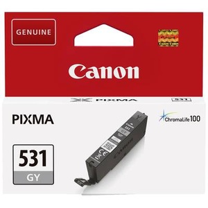 Canon, Canon Tintenpatrone CLI-531 GY Original einzeln Grau 6122C001 Druckerpatrone, Canon, Tinten, Canon CLI-531GY Grey, Produkte & Wohnen