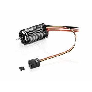 Hobbywing, Hobbywing Brushless-Antriebsset Quicrun Fusion Combo 1800kV HW30120401 Automodell Brushless Antriebsset 1:10, 
