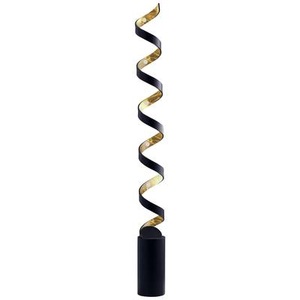 Eco-Light, LED-Stehleuchte Helix in Schwarz-Gold, ECO-Light HELIX LED-HELIX-PT10 NER LED-Stehlampe LED 30 W Schwarz, Gold