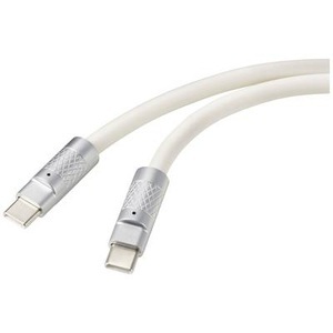 Renkforce, Renkforce USB-C® Kabel USB 2.0 USB-C® Stecker, USB-C® Stecker 0.50 m Weiß RF-6056874, Renkforce USB-C® Kabel USB 2.0 USB-C® Stecker, USB-C® Stecker 0.50 m Weiß RF-6056874