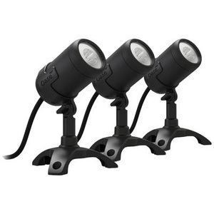 Oase, Oase 87501 Teichbeleuchtung 3er Set EEK: G (A - G) LED Schwarz, Oase 87501 Teichbeleuchtung 3er Set EEK: G (A - G) LED 4 W Schwarz