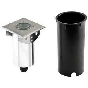 Heitronic, Befahrbare Bodeneinbauleuchte V4A, eckig, EVN EVN Lichttechnik 674210 Bodeneinbauleuchte LED