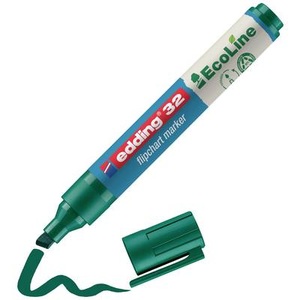edding, EDDING Flipchart Marker 32 1-5mm 32-4 grün, EDDING Flipchart Marker 32 1-5mm 32-4 grün