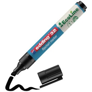 edding, EDDING Flipchart Marker 32 1-5mm 32-1 schwarz, Edding 32, Flipchart Marker, 1-5mm, schwarz, 4-32001