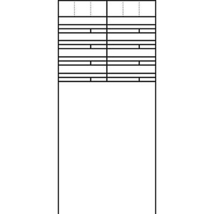 Siedle, Siedle 200023515-00 200023515-00 Briefkasten Silber, Siedle 200023515-00 200023515-00 Briefkasten Silber