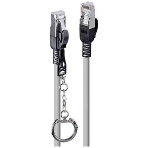 LINDY, LINDY 47600 RJ45 Netzwerkkabel, Patchkabel CAT 6a S/FTP 0.30 m Grau 1 St., LINDY 47600 RJ45 Netzwerkkabel, Patchkabel CAT 6a S/FTP 0.30 m Grau 1 St.
