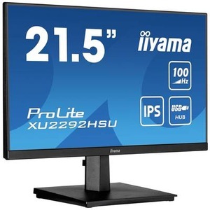 Iiyama, Iiyama ProLite XU2292HSU-B6 LCD-Monitor EEK E (A - G) 54.6 cm (21.5 Zoll) 1920 x 1080 Pixel 16:9 0.4 ms HDMI®,, iiyama Monitor XU2292HSU-B6 21.5 