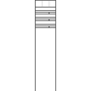 Siedle, Siedle 210005062-00 210005062-00 Briefkasten Grau, Siedle 210005062-00 210005062-00 Briefkasten Aluminium Grau
