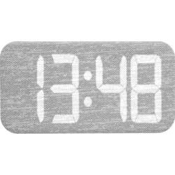 TFA Dostmann, TFA Dostmann 60.2042.02 Quartz Alarm clock White, Grey Alarm times 3 Large display
