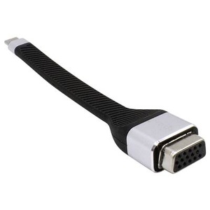 i-tec, Adapter USB-C > VGA Flat, i-tec USB Adapter [1x USB-C® - 1x VGA] I-TEC USB C Flat VGA 60Hz Adapter 0.11 m