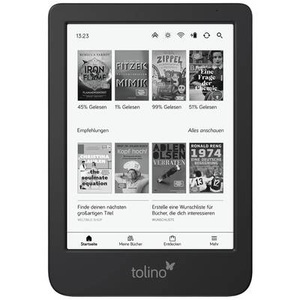 Tolino, tolino shine, Tolino shine e-Book-Reader ? eBook Reader ? Schwarz